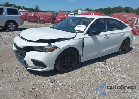 2022 Honda Civic Sport из США, поврежденный, VIN 2HGFE2F59NH561778